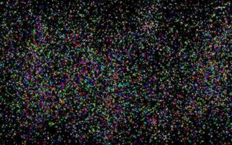 Colorful Sparkle Wallpaper Vector