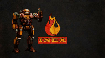 Wallpaper Mwo Firestarter And Inex Logo By Odanan