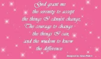 Serenity Prayer Wallpaper