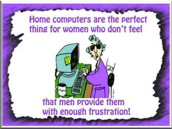 Maxine On Computers Wallpaper
