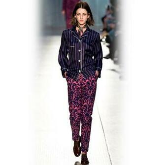 Paul Smith Wallpaper Print Jacquard Trousers Turner Shoes