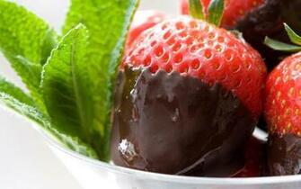 Chocolate Strawberry Wallpaper For Desktop