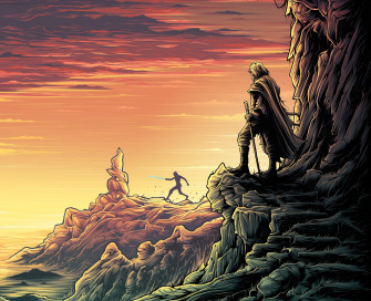 Rey Luke Skywalker Movie Star Wars Wallpaper