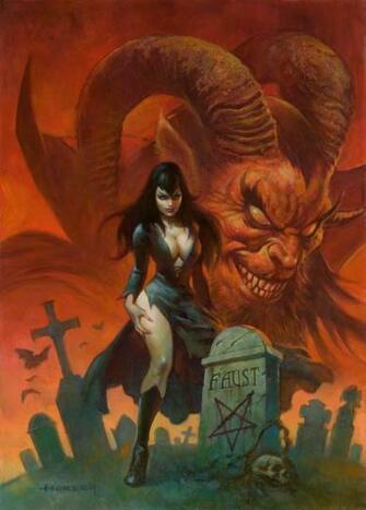Lucifera By Alex Horley Imaginarymonstergirls