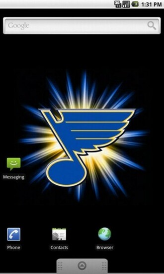 St Louis Blues Live Wallpaper Screenshot