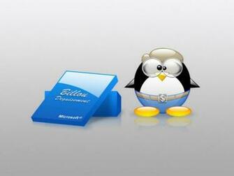 Funny Linux Background Desktop Wallpaper Tux Geek Squad Pictures