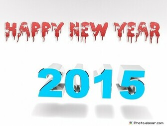 Happy New Year On 3d Elegant Background Elsoar