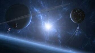 Blue Space HD Wallpaper Jpg