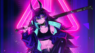 Cyberpunk Anime Girl Digital Art 4k Pc Rare Gallery