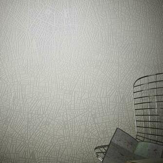 Maps White Mica Wallpaper Modern
