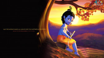 Little Krishna Wallpaper
