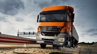 Mercedes Benz Truck HD Wallpaper Car