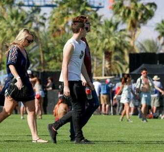 Brooklyn Beckham Is Seen At Coachella Valley Music
