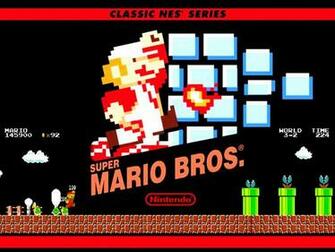 Super Mario Bros Wallpaper Stock Photos