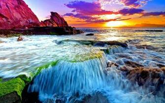 Beautiful Ocean Sunset Wallpaper HD Photos