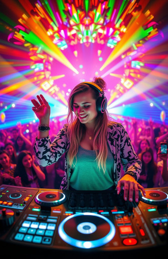 Girl Dj Wallpaper HD