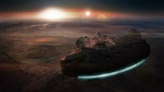 Star Wars Millennium Falcon Wallpaper Computer Desktop HD