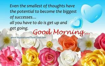 Good Morning Wallpaper With Beautiful Inspiring Quote Inspirational