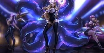 K Da Racoon Ahri Wallpaper Engine