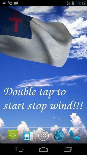 Bigger Christian Flag Live Wallpaper For Android Screenshot