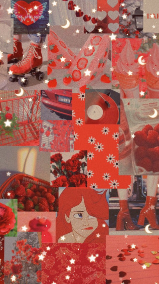 Red Aesthetic Wallpaper Imagem De Fundo Para iPhone Papel