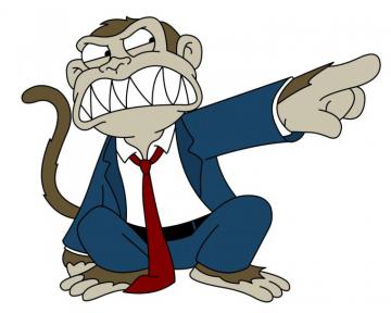 Evil Monkey By M288 For Your Desktop