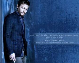 Norman Reedus Wallpaper Blue By Digikatdesigns On