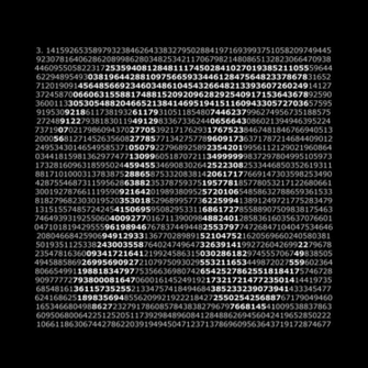 Pi Day St Lawrence University Math Computer Science