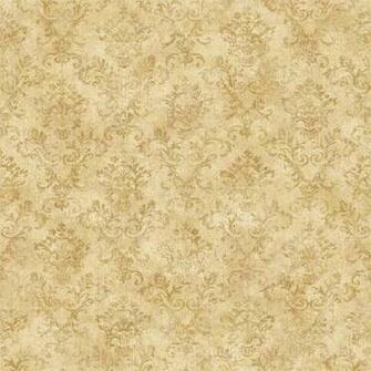 Light Brown Stencil Damask Wallpaper Rustic Country Primitive
