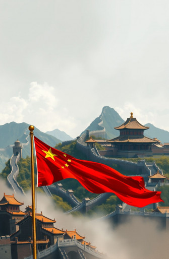 China Flag Wallpaper