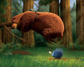 Open Season Bear Boog Wallpaper
