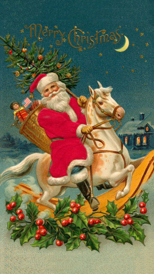 Cowboy Christmas Wallpaper