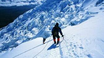 Sport Ice Climbing Desktop Background Picture Nr