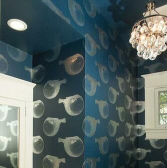 Abnormals Anonymous Mr Blow In Custom Color Contemporary Wallpaper