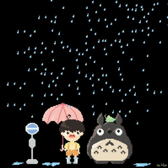 And Totoro In The Background