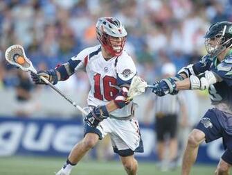 Ryan Tucker Left Of The Boston Cannons Tries To Get Around Matt