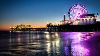 Santa Monica Pacific Park HD Wallpaper