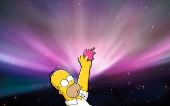 Homer Simpson Aesthetic Wallpaper