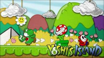 Super Mario World Yoshi S Island Wallpaper