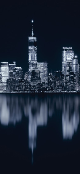 New York At Night iPhone Wallpaper