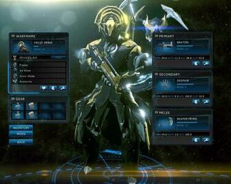 Warframe Ash Prime Frost By Redskittlez Da