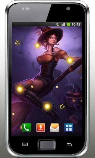 Witch Live Wallpaper Of Charge Halloween Is