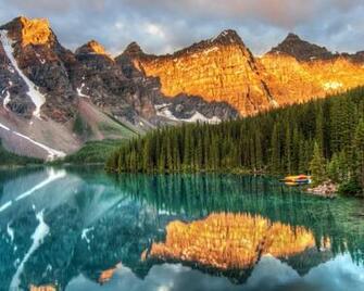 Moraine Banff National Park High Quality And Resolution