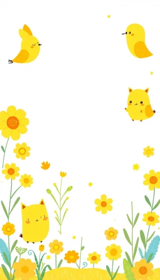 Cute Yellow Wallpaper