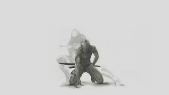 Metal Gear Solid Shadows Raiden Gray Fox Grey Wallpaper
