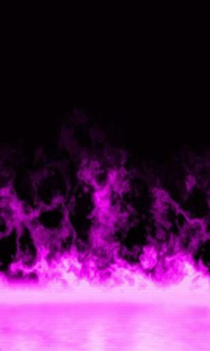 Bigger Purple Flames Live Wallpaper For Android Screenshot