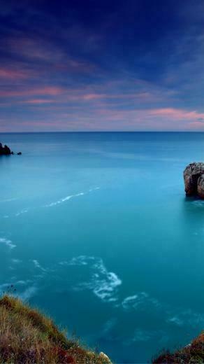 Wallpaper Ocean Gulf Coast Blue Water Lilac
