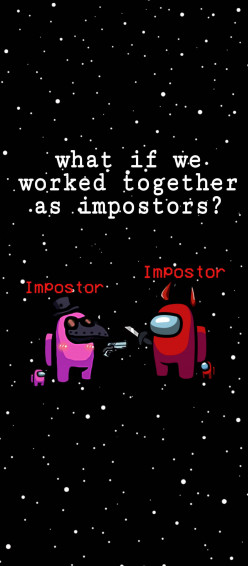 Among Us Impostor Wallpaper