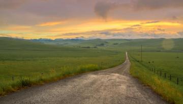 Wallpaper Sunlight Landscape Sunset Hill Nature Grass Sky