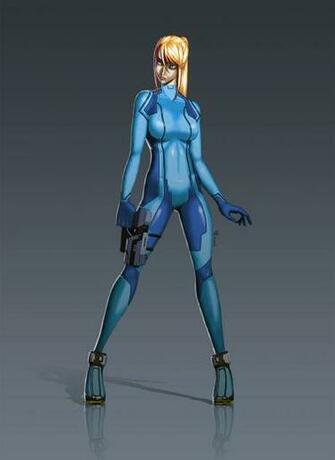Samus Aran Zero Suit By Exael X